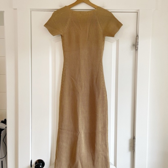 Line & Dot Melissa Sweater Knit Midi Dress - S - Picture 7 of 7